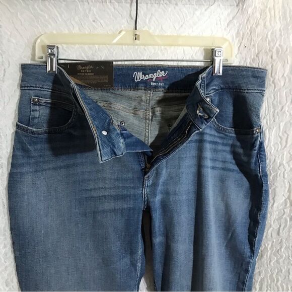 Wrangler NWT Retro Mae Mid-Rise Bootcut Jeans Size 15x32 ( 33 ) - Picture 6 of 10